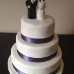 Happy couple cake